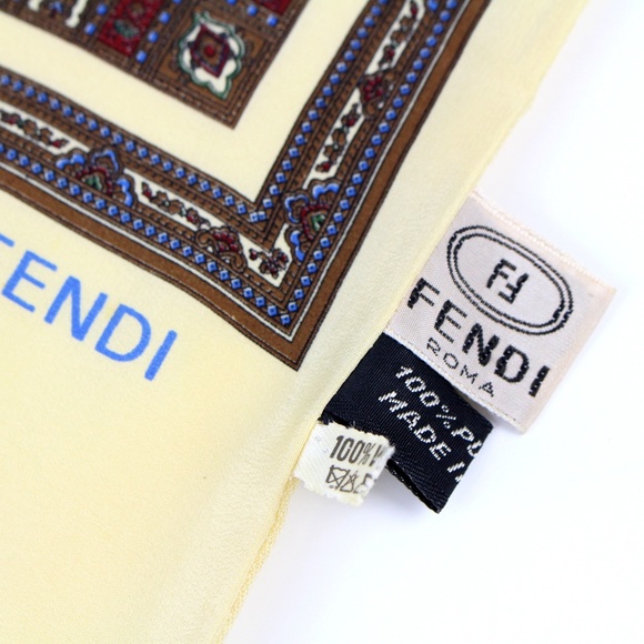 Fendi Multicolor Patterned Scarf - Picture 2 of 7